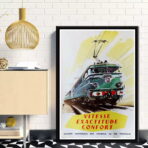 poster vintage sncf