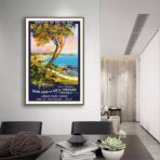 vintage poster st jean de luz