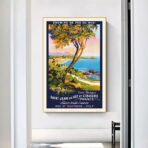 vintage poster st jean de luz