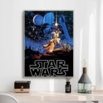 vintage star wars poster