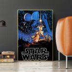 vintage star wars poster