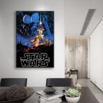 vintage star wars poster