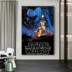 vintage star wars poster
