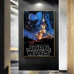 vintage star wars poster