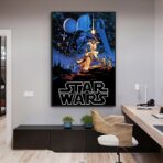 vintage star wars poster