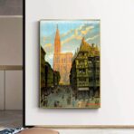 vintage poster strasbourg