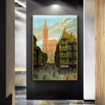 vintage poster strasbourg