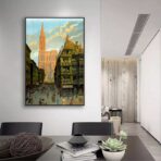 vintage poster strasbourg
