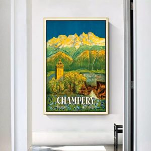 vintage poster switzerland