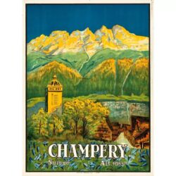 vintage poster switzerland