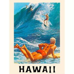 vintage surf poster 1
