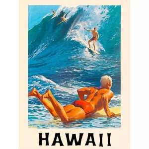 vintage surf poster 1
