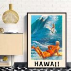 vintage surf poster 1