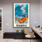 vintage surf poster 1