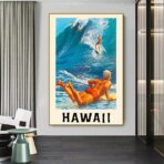 vintage surf poster 1