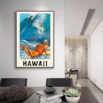 vintage surf poster 1