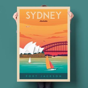 vintage poster sydney