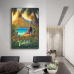 vintage tahiti poster 1
