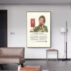 vintage telephone poster