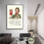 vintage telephone poster