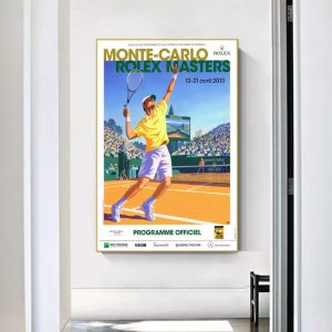 vintage tennis poster