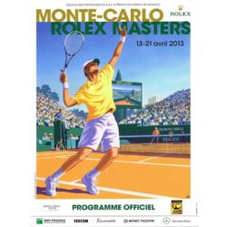 vintage tennis poster