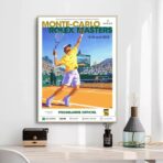 vintage tennis poster