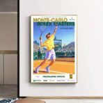 vintage tennis poster