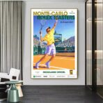 vintage tennis poster