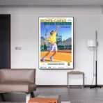 vintage tennis poster