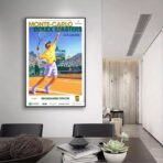 vintage tennis poster