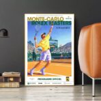 vintage tennis poster
