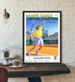 vintage tennis poster