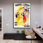 vintage theater poster