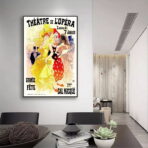 vintage theater poster