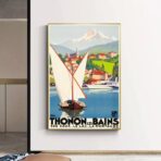 vintage poster thonon