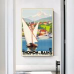 vintage poster thonon