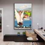 vintage poster thonon