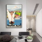vintage poster thonon
