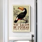 vintage toucan poster