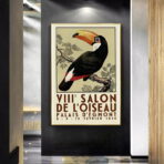 vintage toucan poster