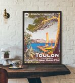 vintage poster toulon
