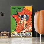 vintage tour de france poster