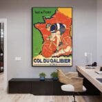 vintage tour de france poster