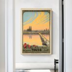 poster vintage tours