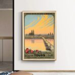 poster vintage tours