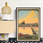 poster vintage tours