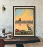 poster vintage tours