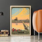 poster vintage tours