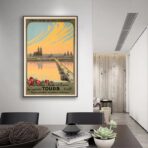 poster vintage tours